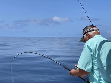 What a great day and flat seas! 