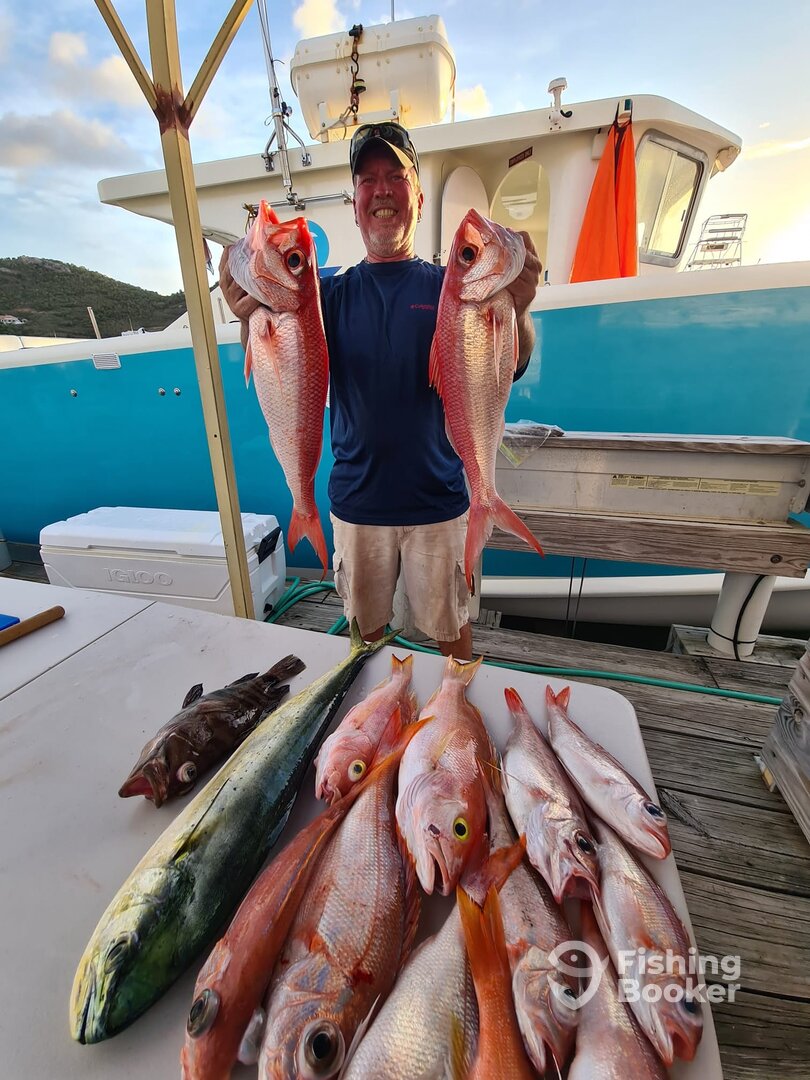 Red Snapper, Mahi and 8-Bar Grouper