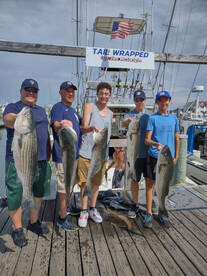 MONSTER FLUKE & A LIMIT OF STRIPED BASS