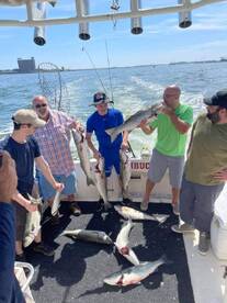 The striped bass fishing is as good as i