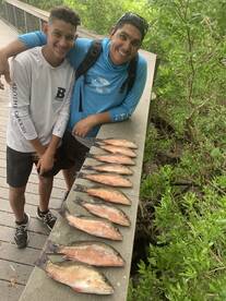 Inshore Snapper bite is on fire