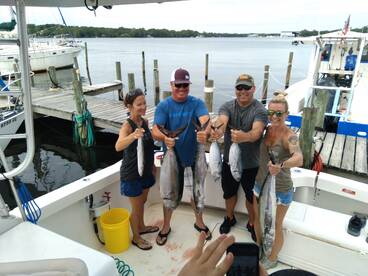 Trolling for tuna 4 hr.