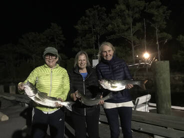 Striper fishing is good!!