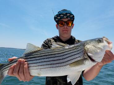 First time fish for Keith!