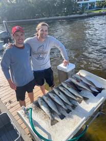 First signs of winter fishing!