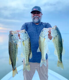 December Bass fishing on Lake Buchanan