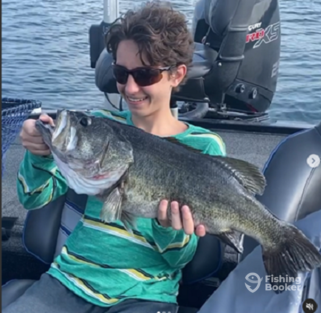 Atlas B. with a beautiful 7.26 pounder