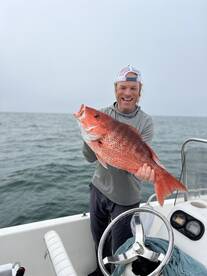 The snapper are getting big.  