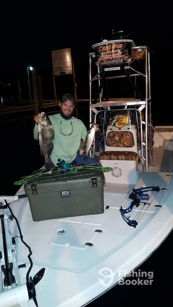 Black drum and mullet