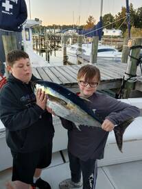 3 hr. Kids trip (21 pound black fin tuna