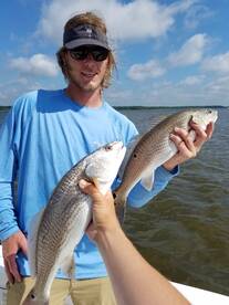 Landed 65 reds, and spotted sea trout