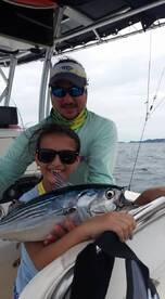 Inshore fishing with good action