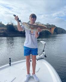 One of two bull reds!