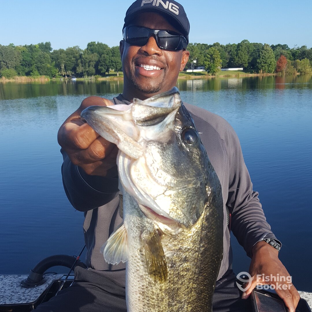 CAPTAIN Jacob.
ON SECRET LAKE...
Today. 30 bass 4 hrs..