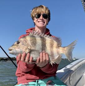 Skies are clear and the bite is great!