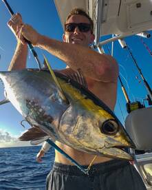 Great fishing when the weather allows it