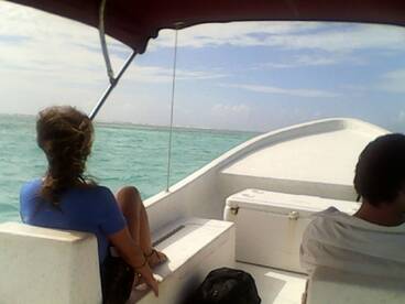 Cruising around the island waters!