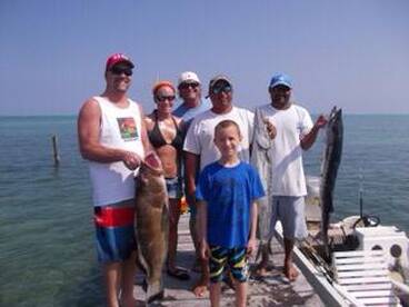 1st time we went out fishing with this family!