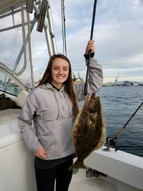 San Diego Bay Great Halibut Fishing!