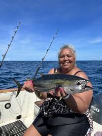 Yellowfin tunas have been bitting!! 