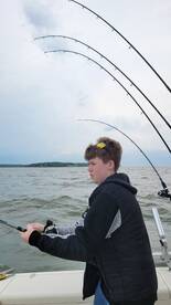 BlackH2oDog Charters Lake Erie Walleye
