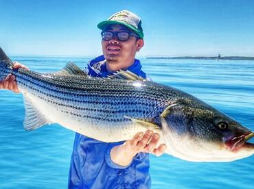 Red hot fishing in montauk 
