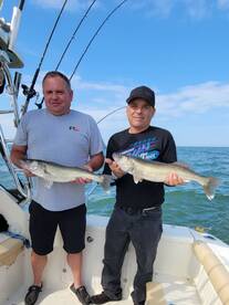 BlackH2oDog Charters Lake Erie Walleye