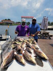 limited out on Redfish & Large Mouth Bas