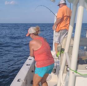 Nearshore Reef Spadefish Action!