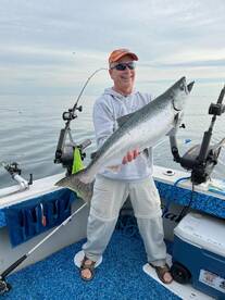 Cohos and King Salmon are making people 