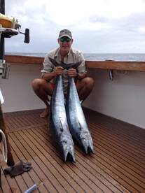 Wahoo! A double for Troy