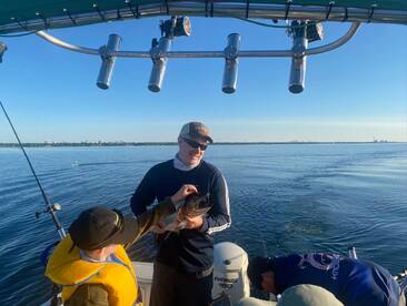 Bigger fish are ahowing up