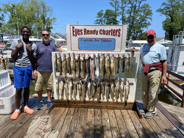 Steelhead and a limit of Walleye