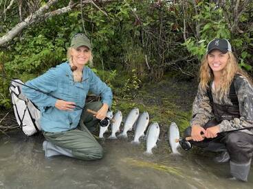 Mother and Daughter getting it done on t