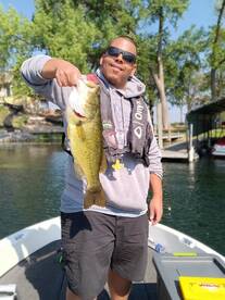 The Bass bite is HOT!