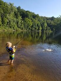 Outstanding summer smallmouth fishing!!!