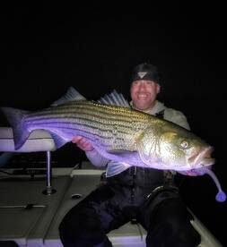 Big bass on the reef 
