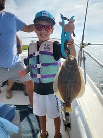 Kids trips in the back water, and update