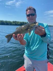 Smallie action