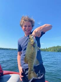 Smallie action