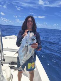 Big African pompano 