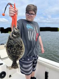 Flounder and Drum fishing in September