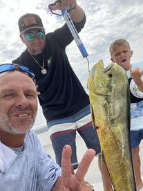 The Mahi mahi bite is on