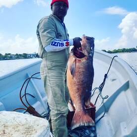 Big boats or small we catch em all. 