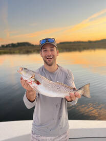 Specks at sunrise!