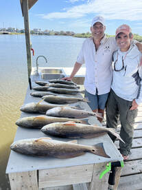 Redfish on the halfshell TO-NIGHT!! 