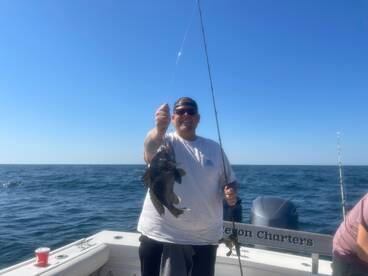 A jumbo sea bass October 7th