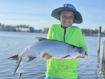 Fish Of  A Lifetime For A Young Angler
