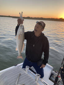 Speckled trout and Redfish