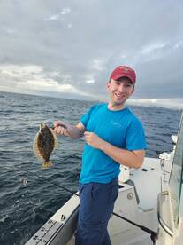 Flounder biting  offshore 